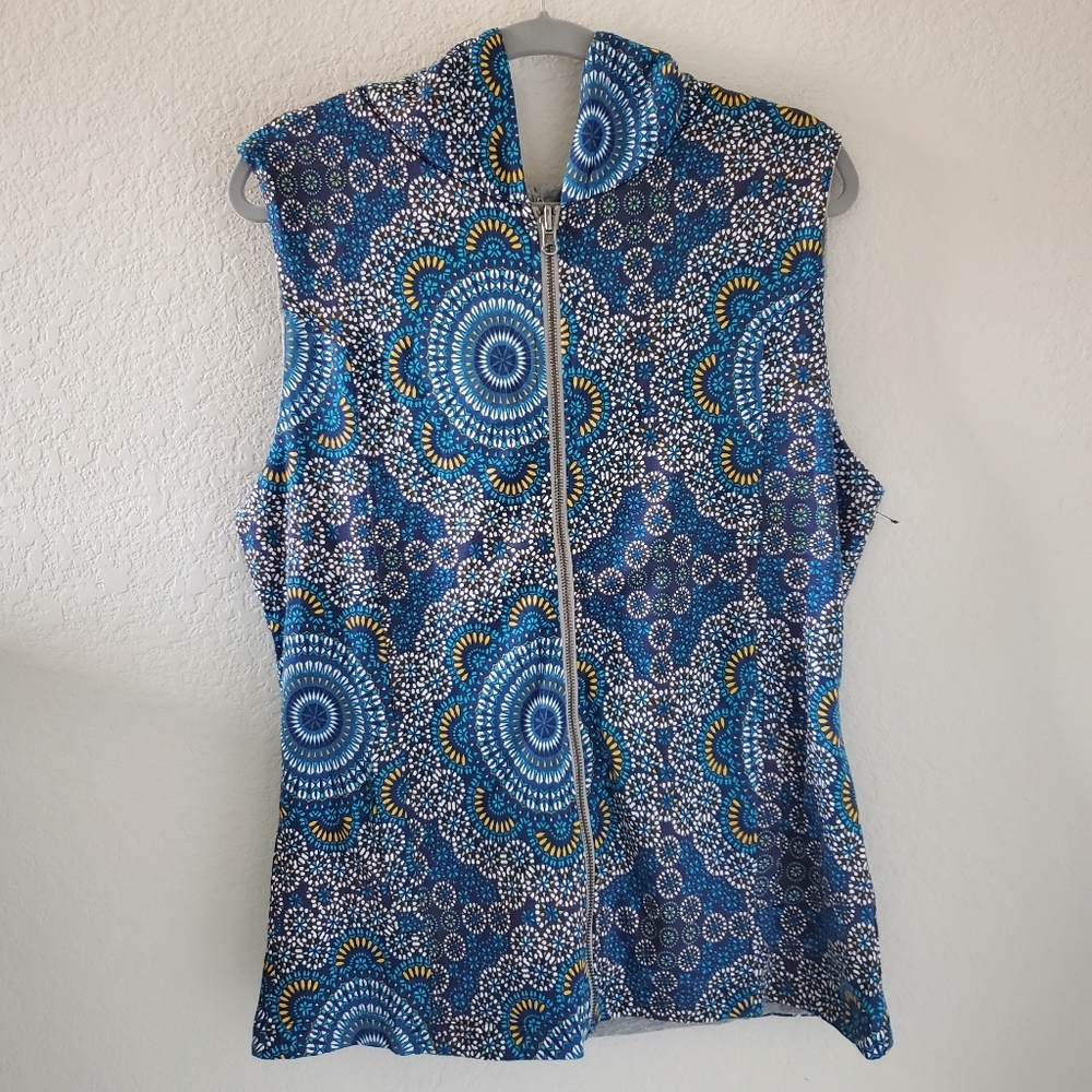 Satva sarana reversible sleeveless vest jacket NWT